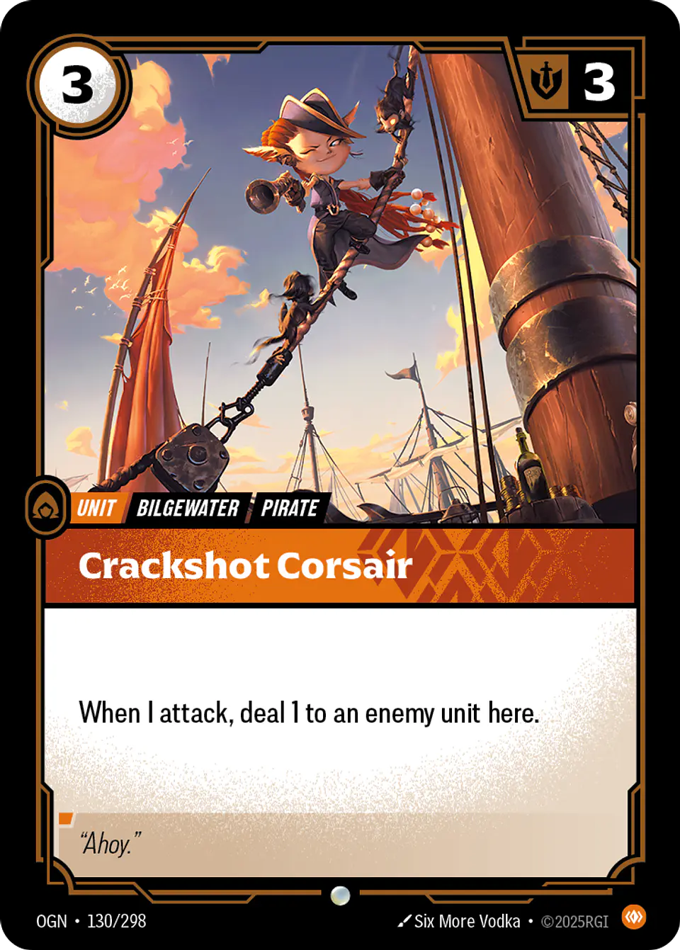 Crackshot Corsair 1