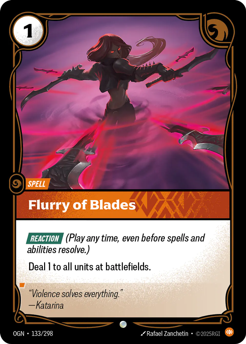 Flurry of Blades 1