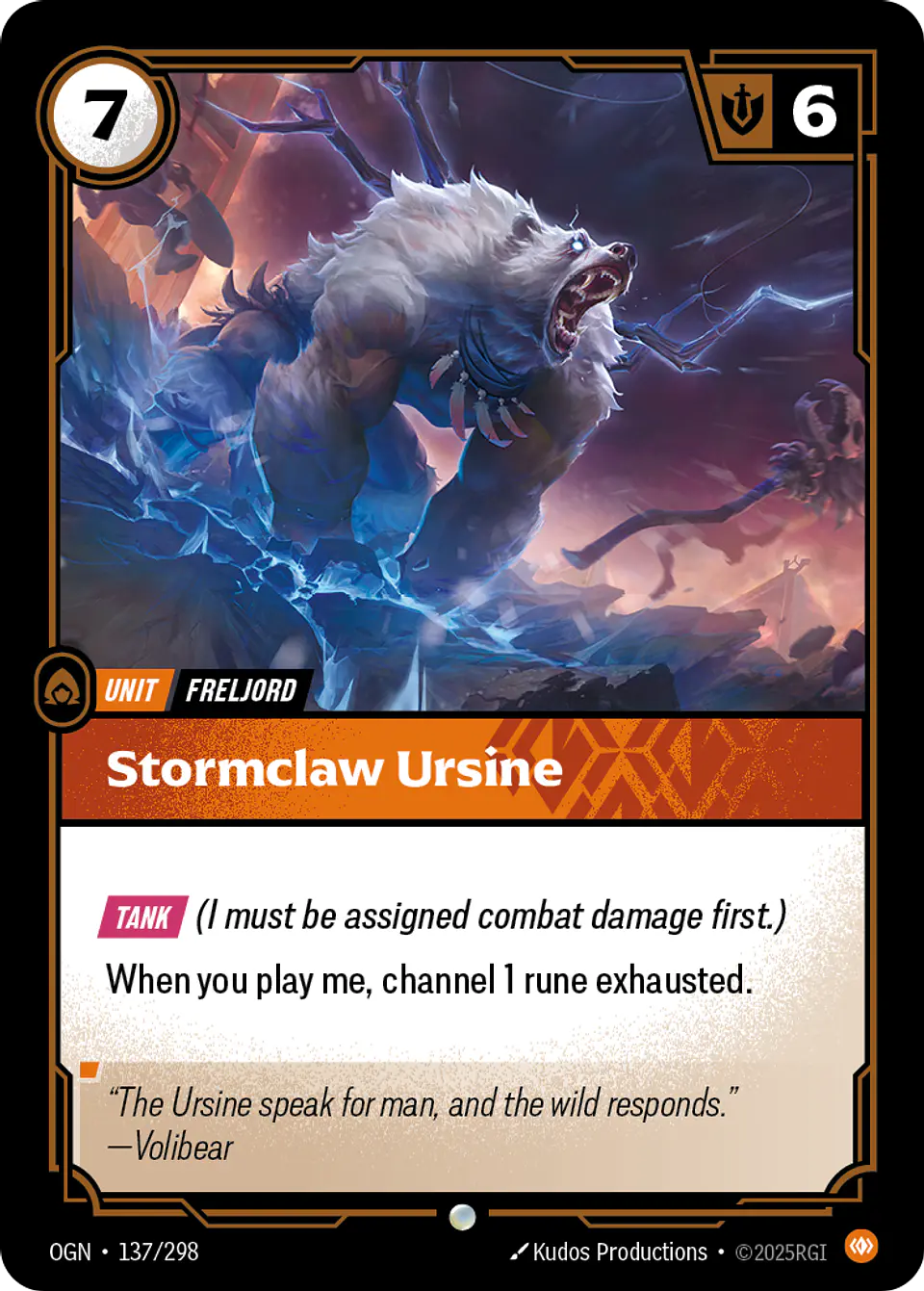 Stormclaw Ursine 1