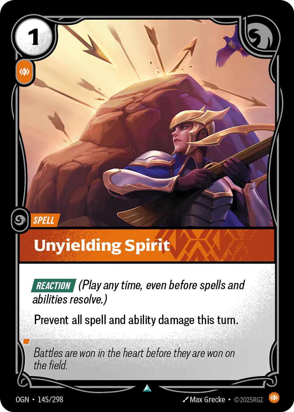 Unyielding Spirit 1