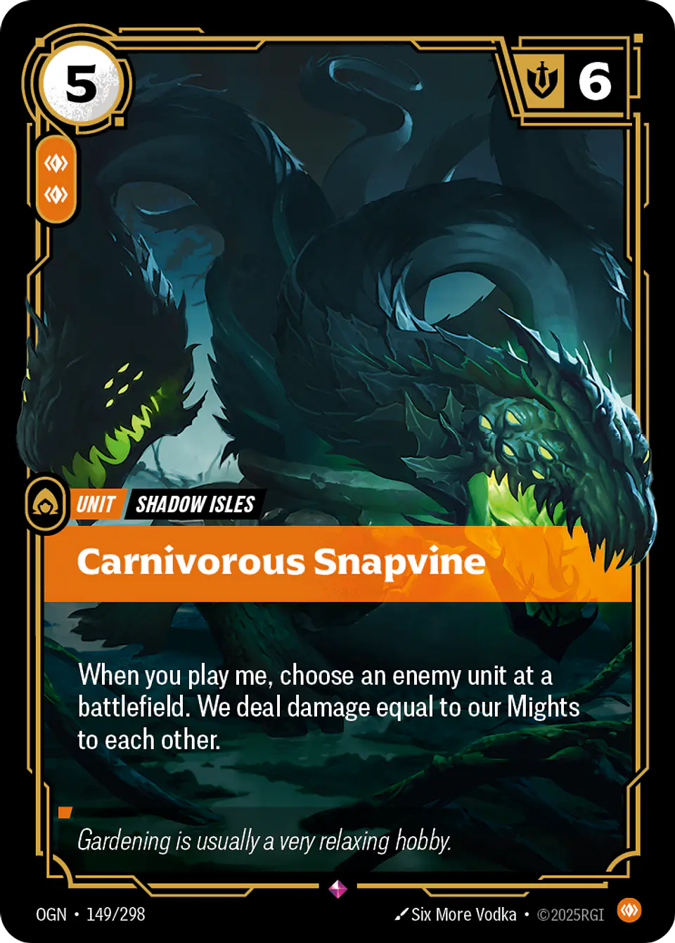 Carnivorous Snapvine 1