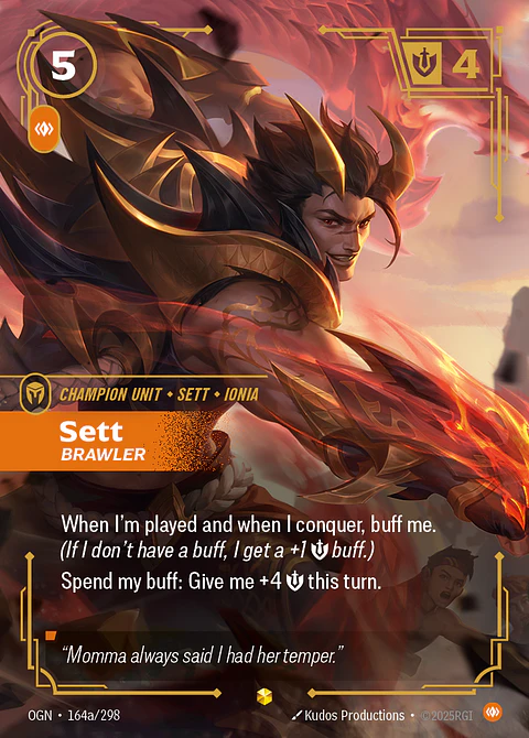 Sett - Brawler (Alternate Art)