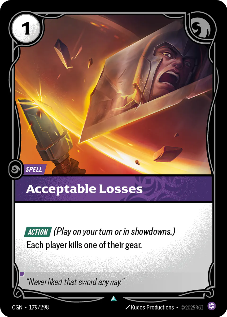 Acceptable Losses 1