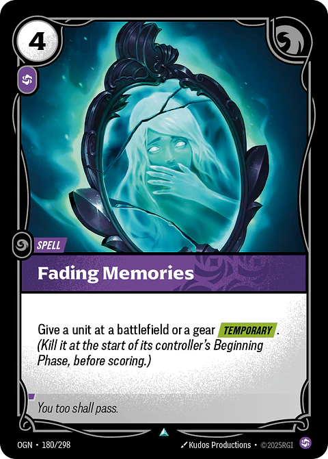 Fading Memories