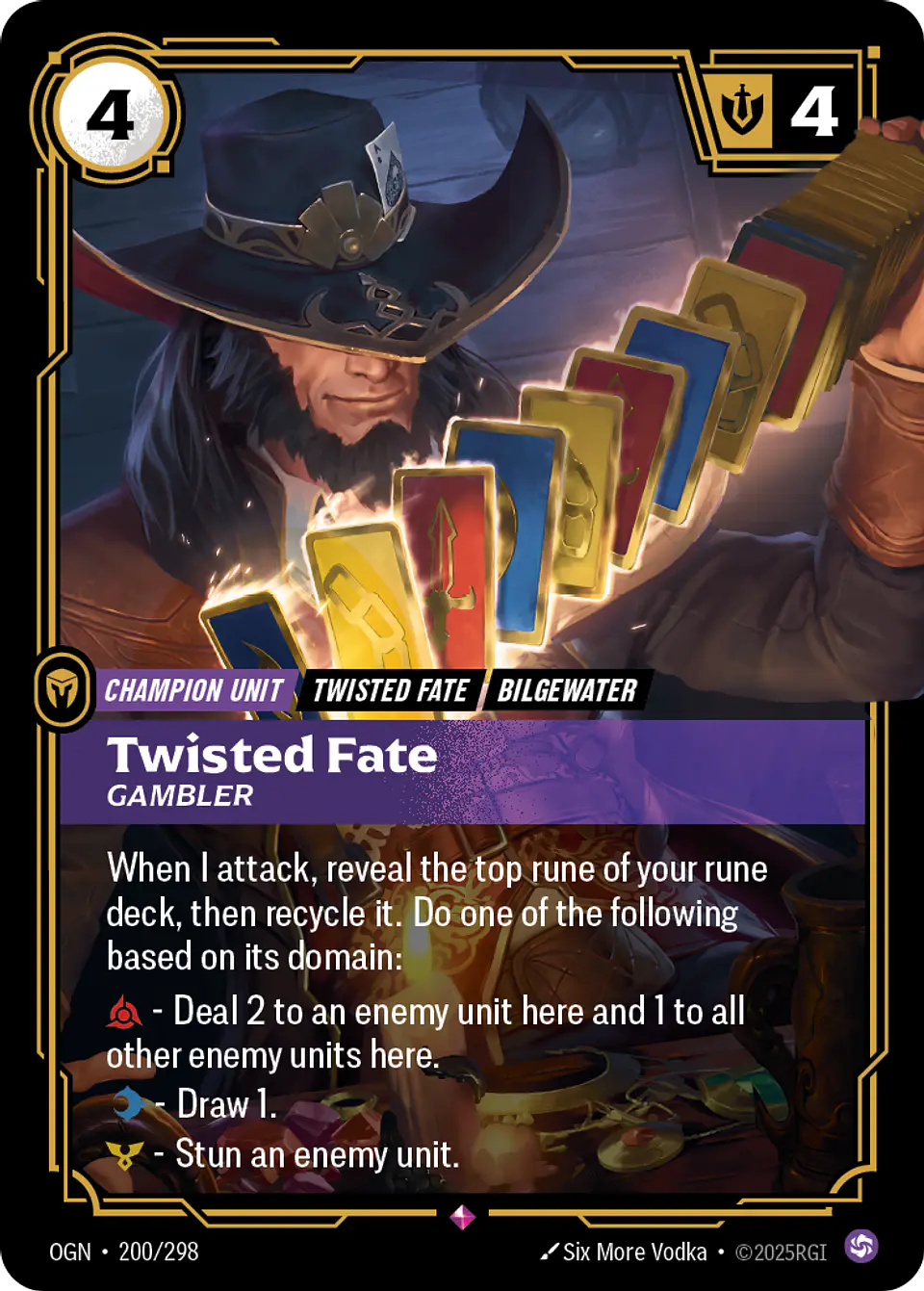 Twisted Fate - Gambler 1
