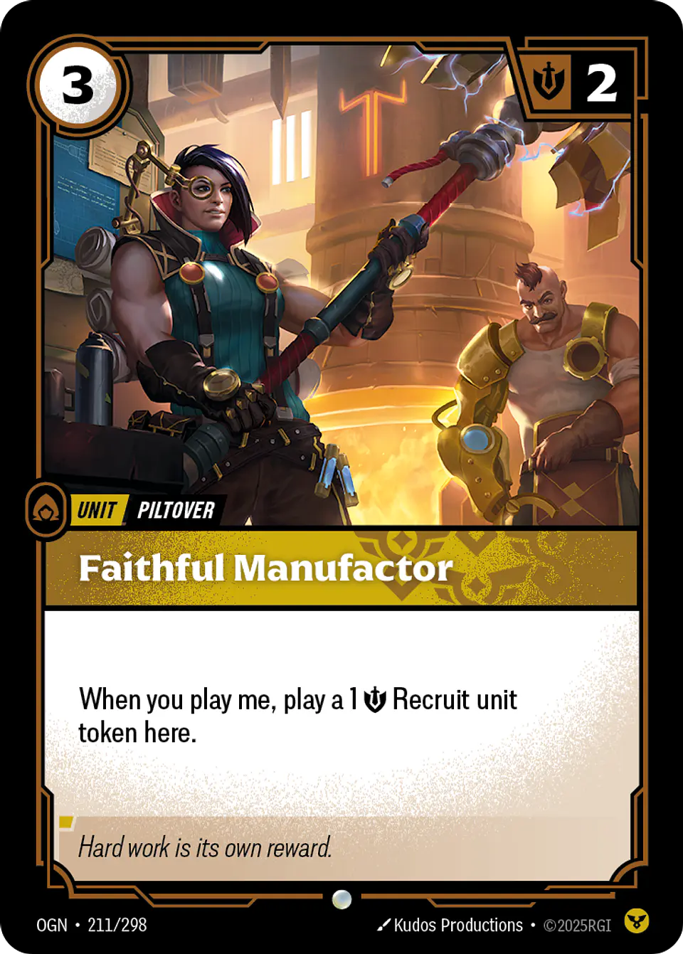 Faithful Manufactor 1