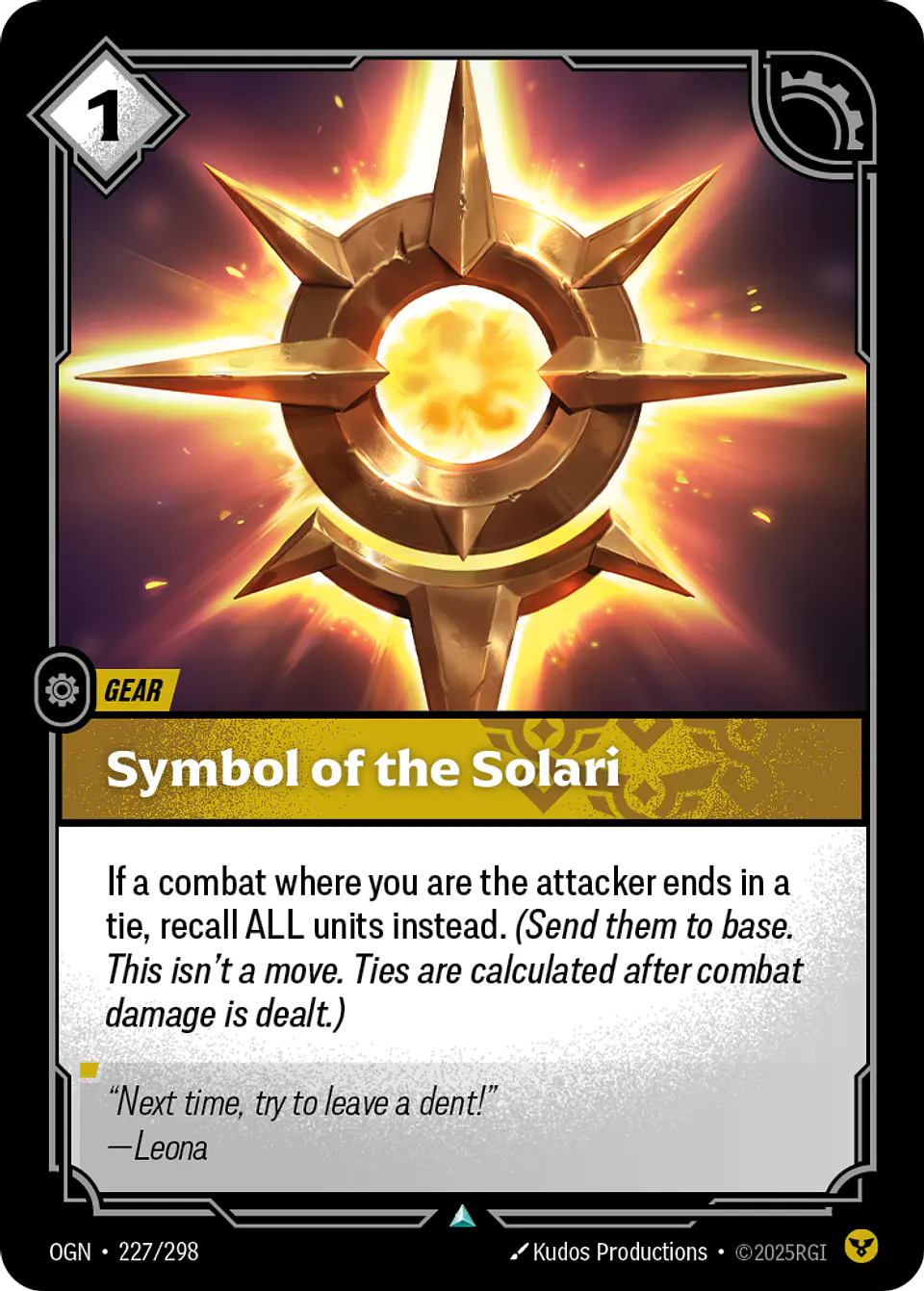 Symbol of the Solari 1