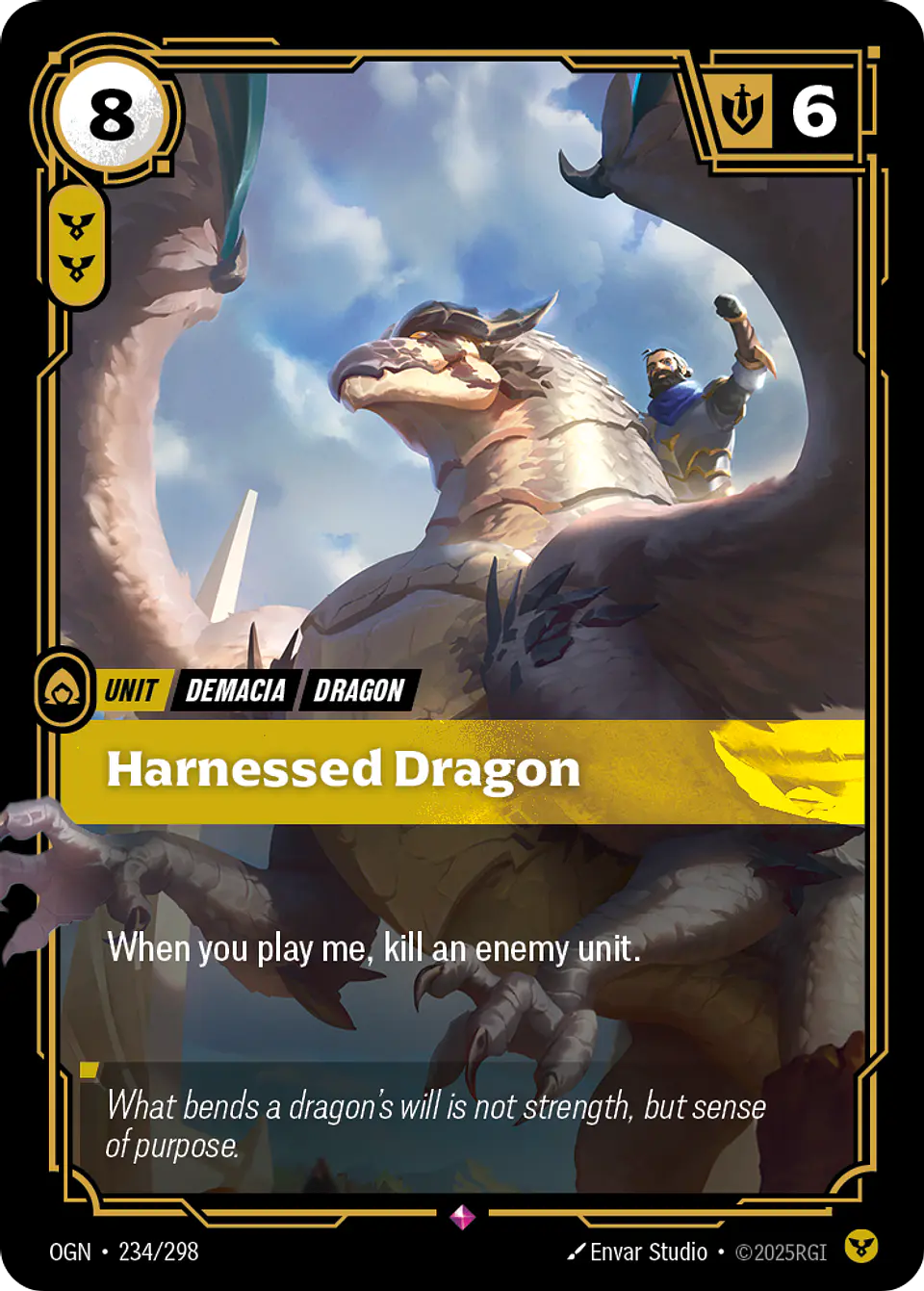Harnessed Dragon 1