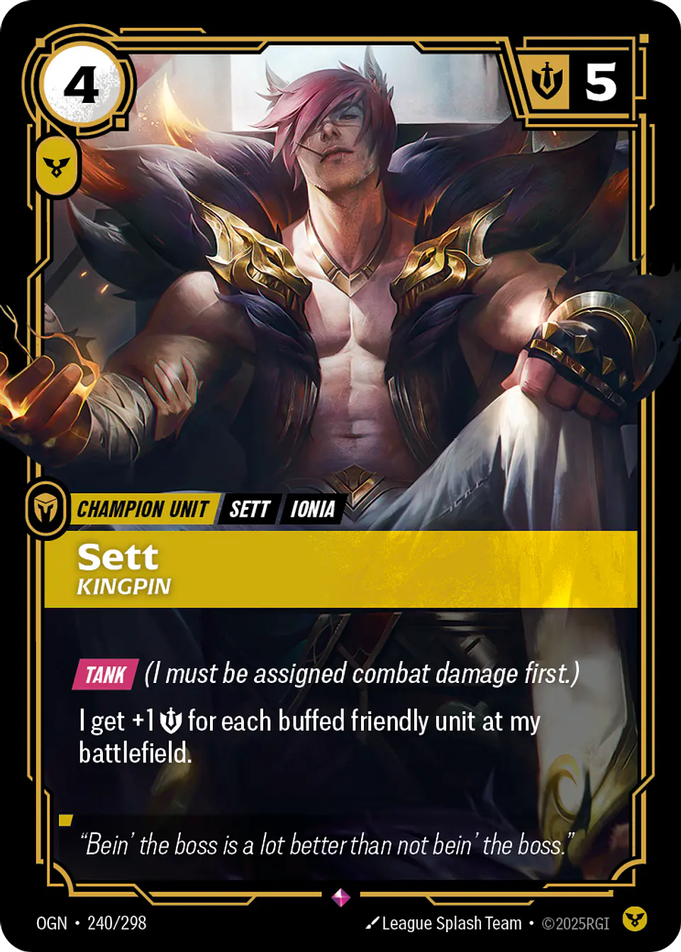 Sett - Kingpin 1