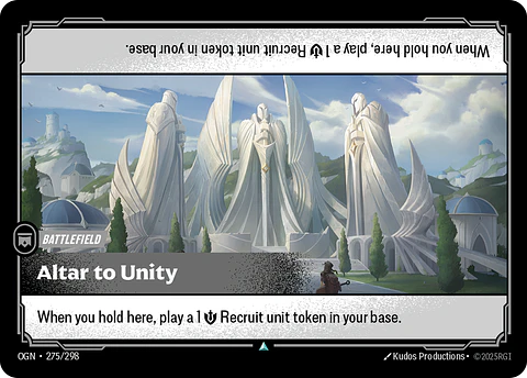 Altar to Unity