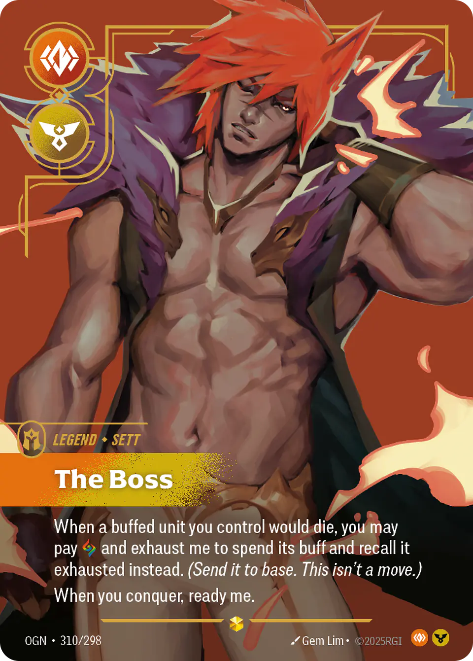 Sett - The Boss (Overnumbered) 1