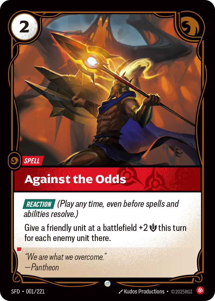 001/221 C Against the Odds