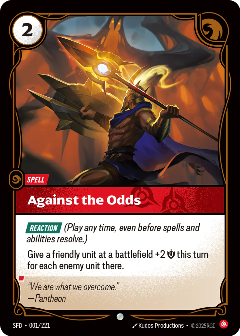 Against the Odds 1