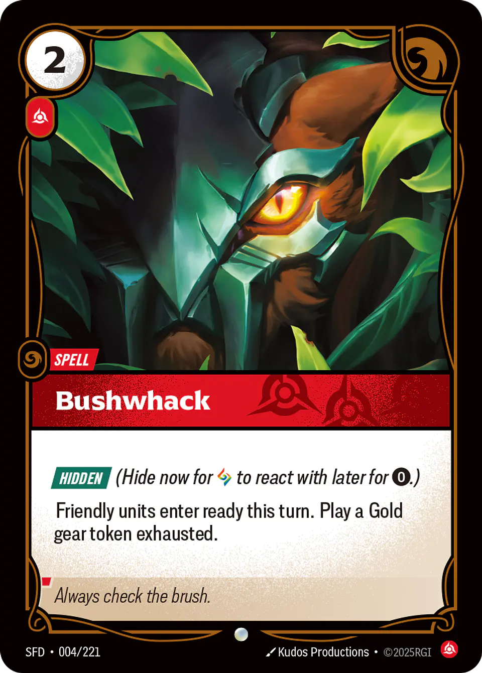 Bushwhack 1