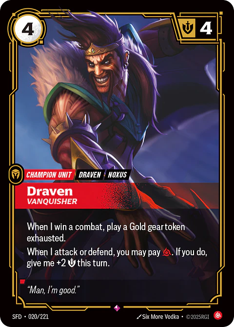 Draven - Vanquisher