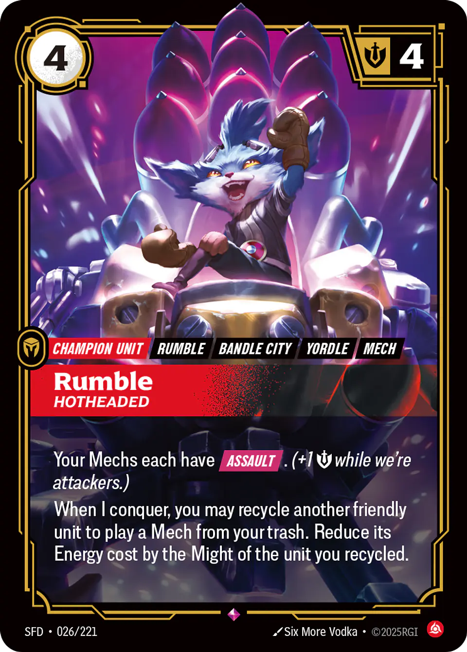 Rumble - Hotheaded 1
