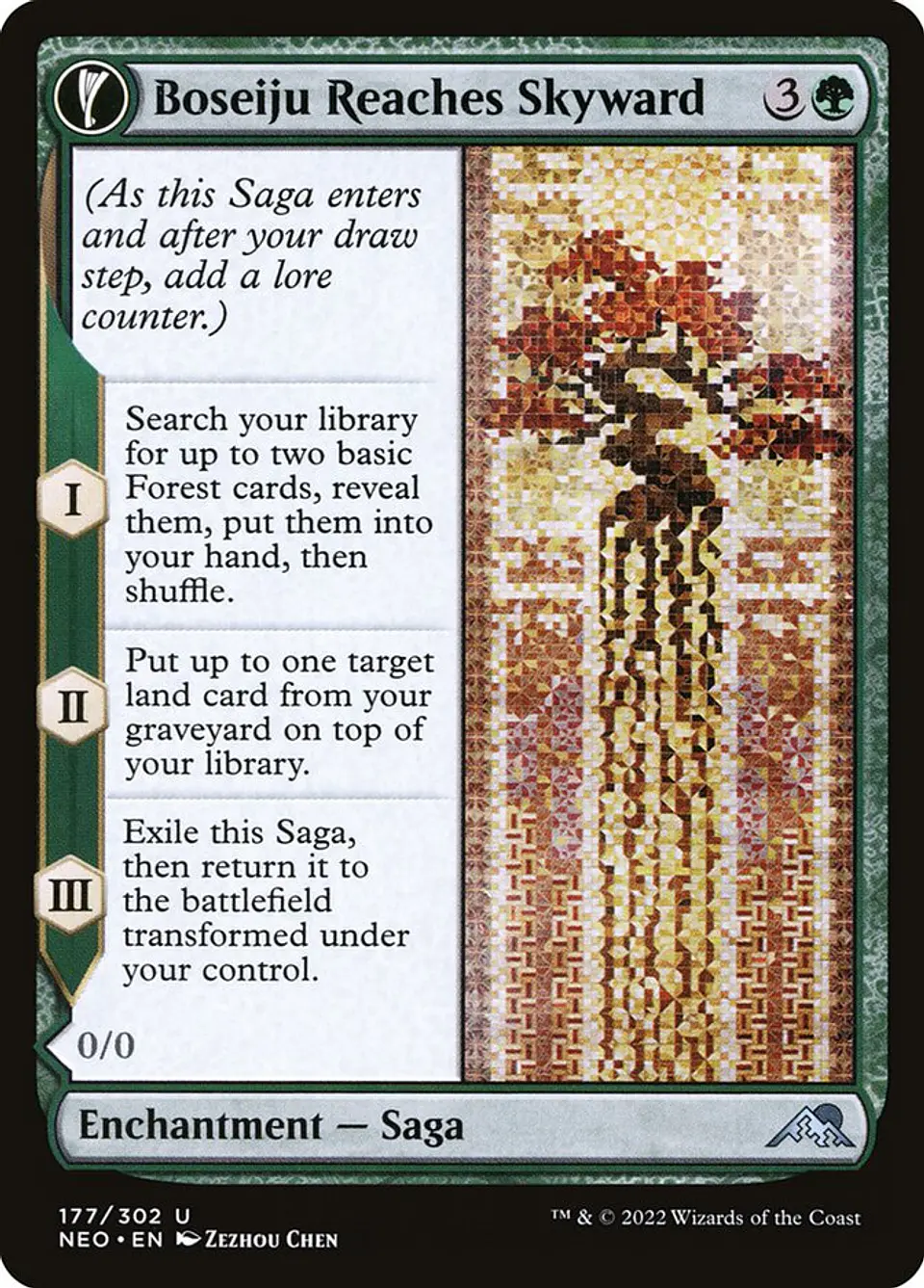 Boseiju Reaches Skyward // Branch of Boseiju 1