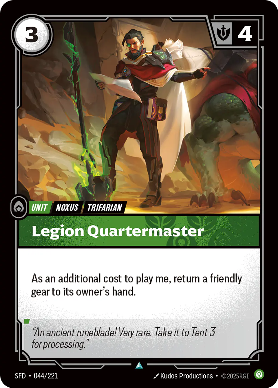 Legion Quartermaster 1