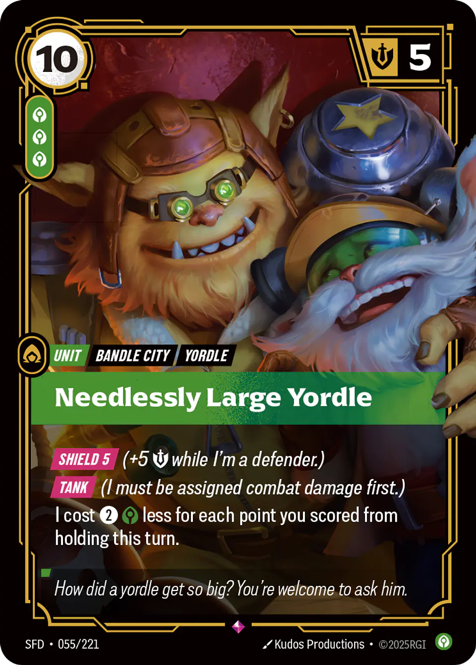 Needlessly Large Yordle 1