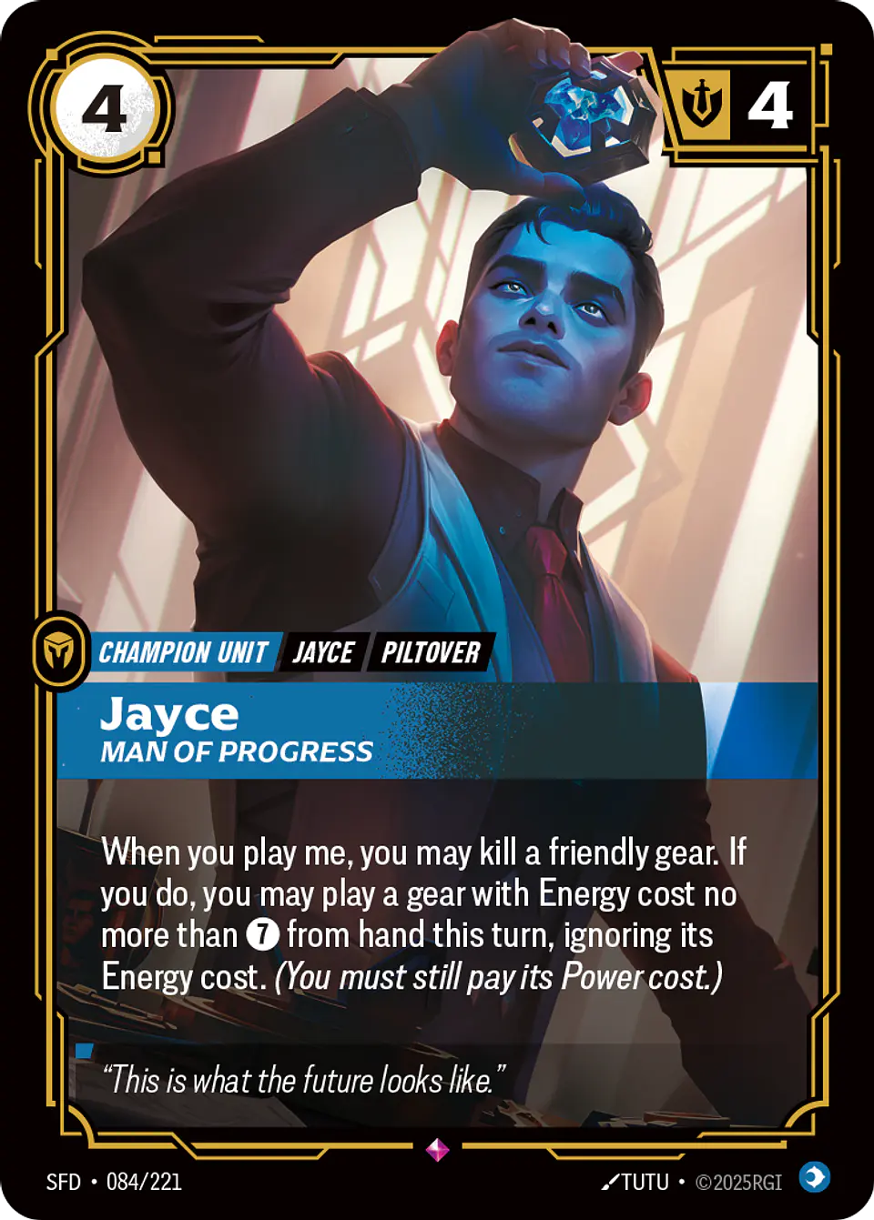 Jayce - Man of Progress 1