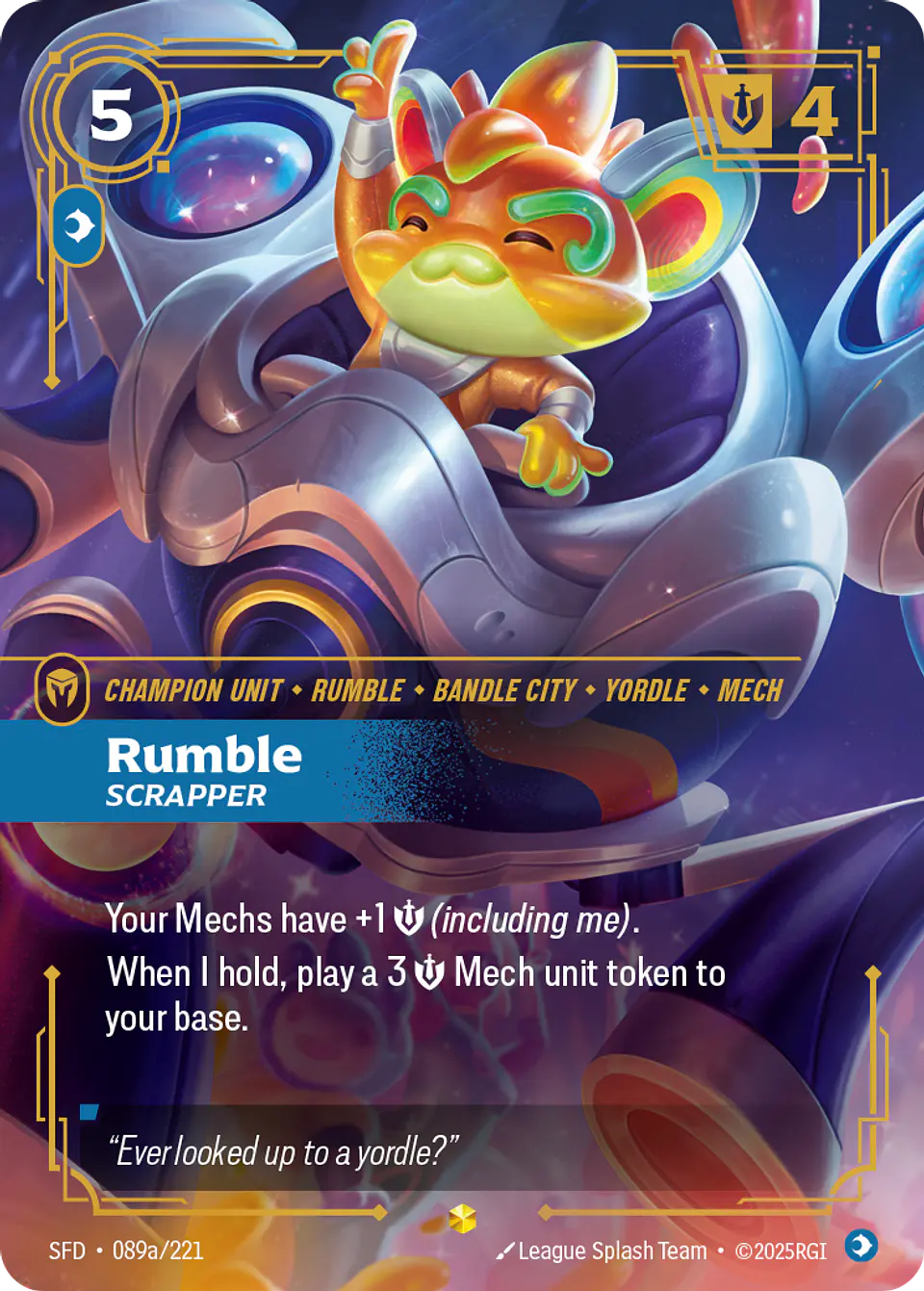 Rumble - Scrapper (Alternate Art) 1