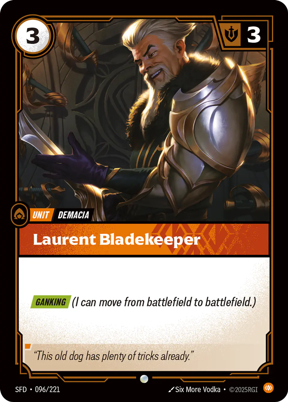 Laurent Bladekeeper 1