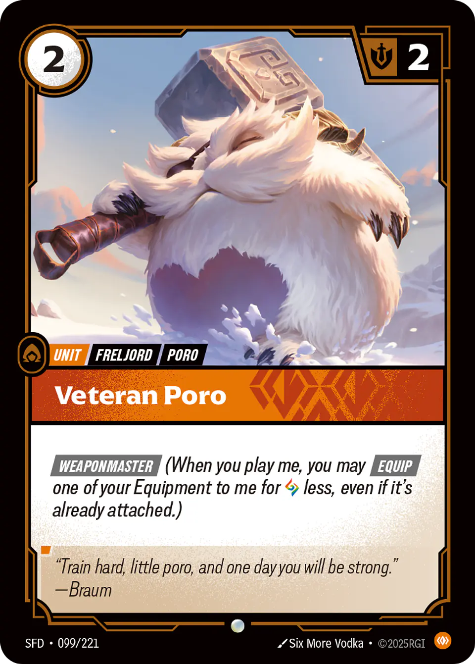 Veteran Poro 1