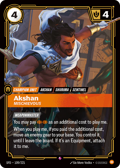 Akshan - Mischievous