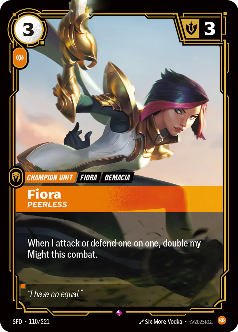 Fiora - Peerless 1