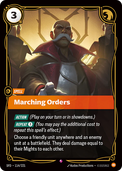 Marching Orders
