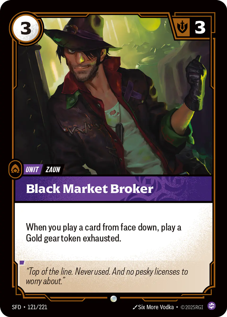 Black Market Broker 1