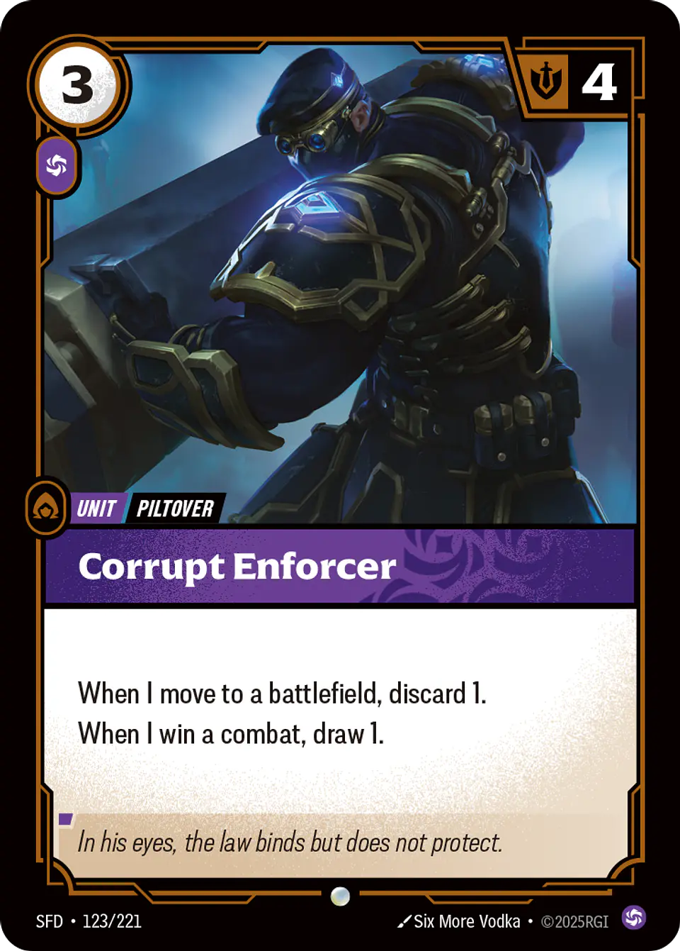 Corrupt Enforcer 1