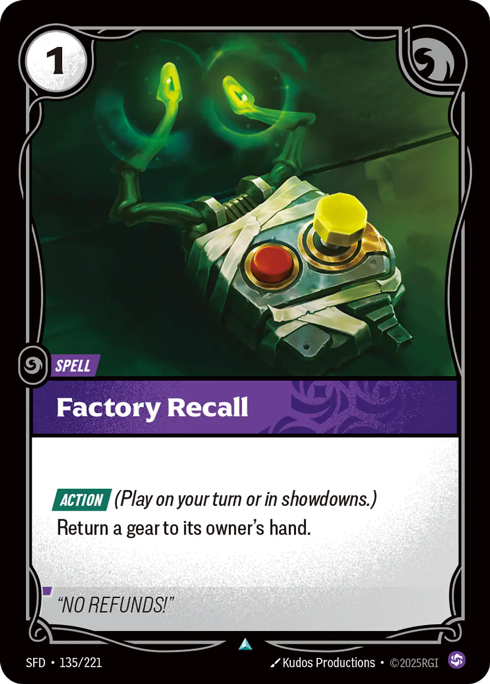 Factory Recall 1