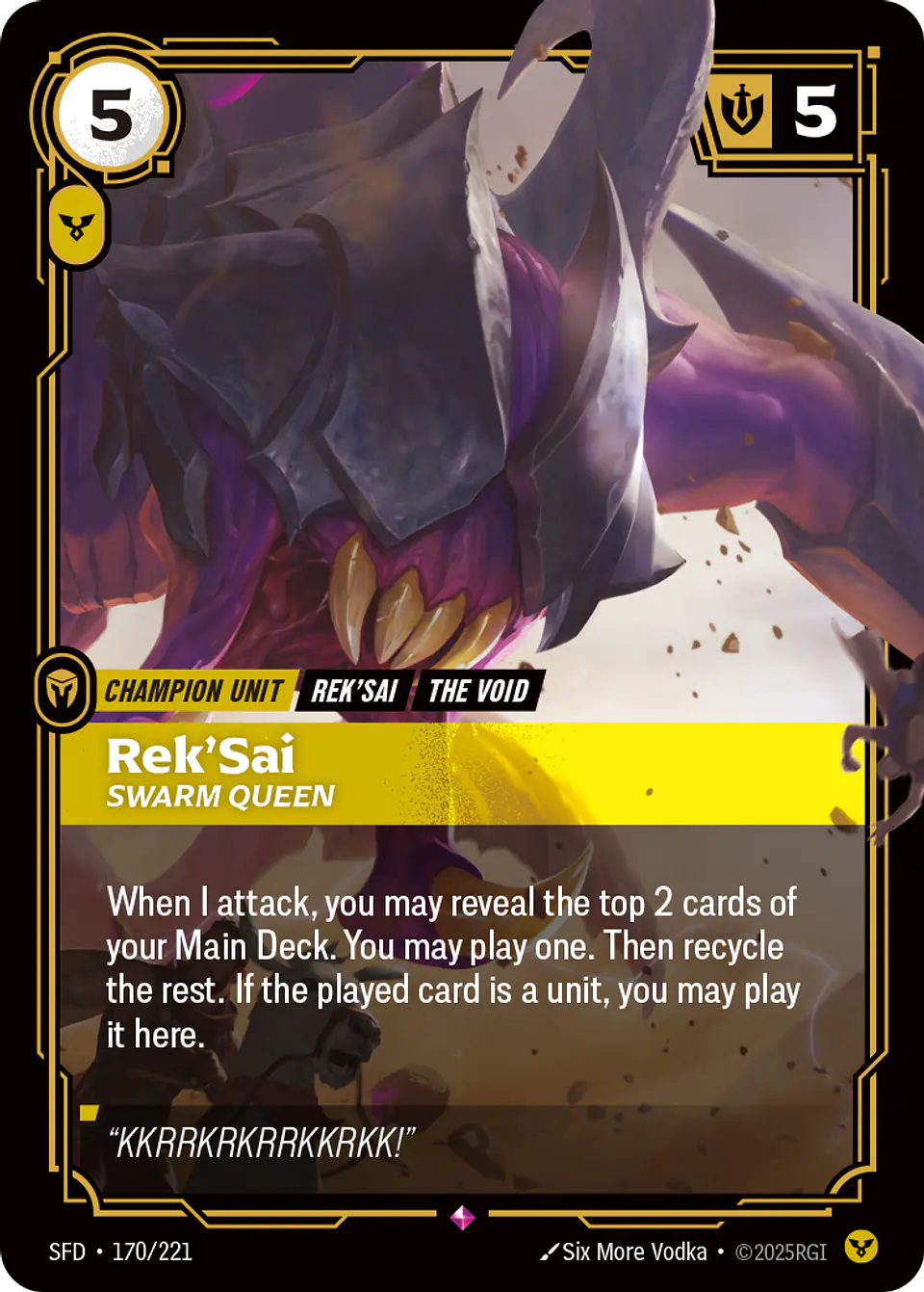 Rek'Sai - Swarm Queen 1