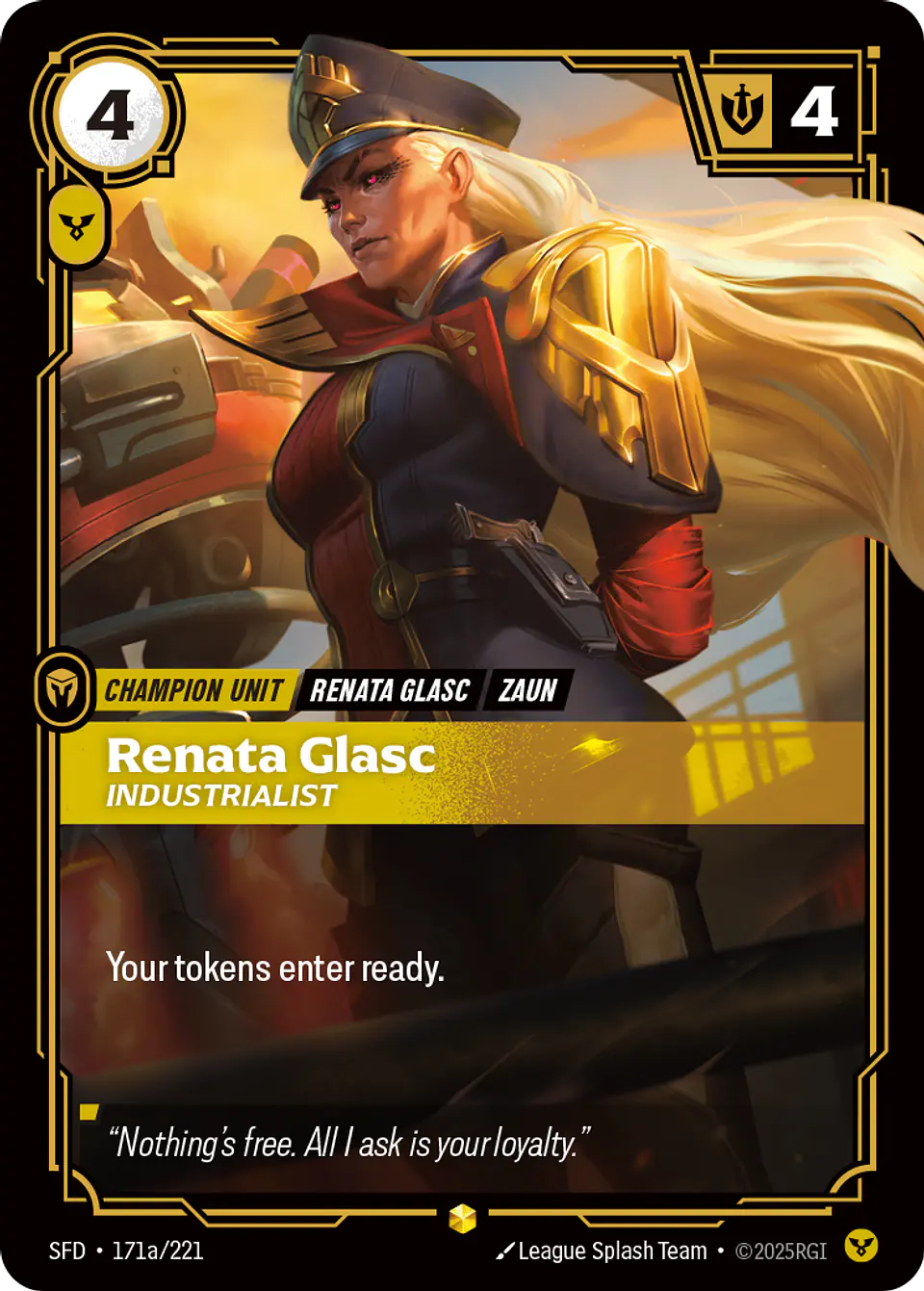 Renata Glasc - Industrialist (Alternate Art) 1