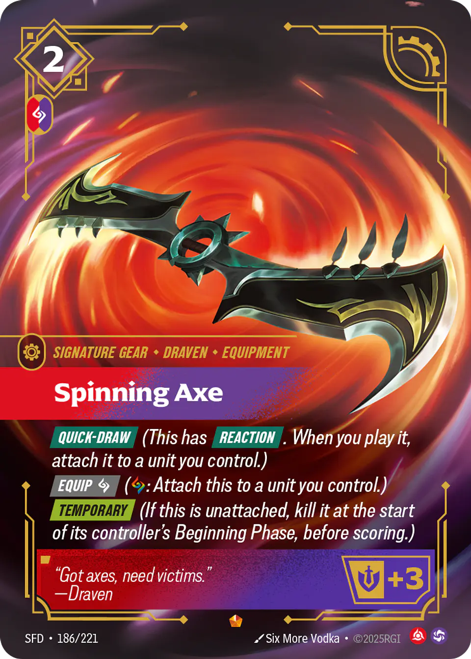 Spinning Axe 1