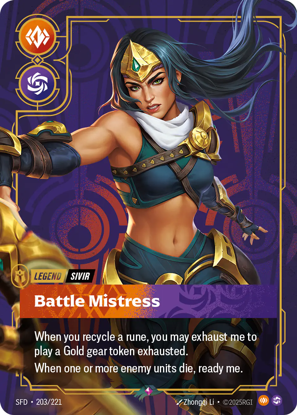 Sivir - Battle Mistress 1