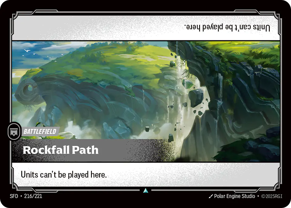 Rockfall Path 1