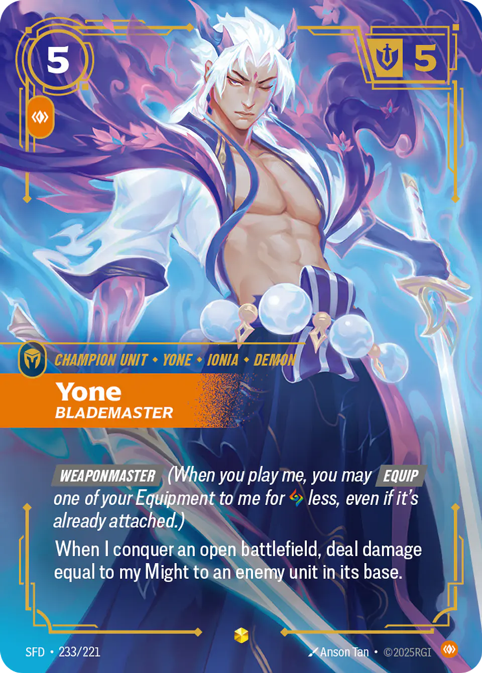 Yone - Blademaster (Overnumbered) 1