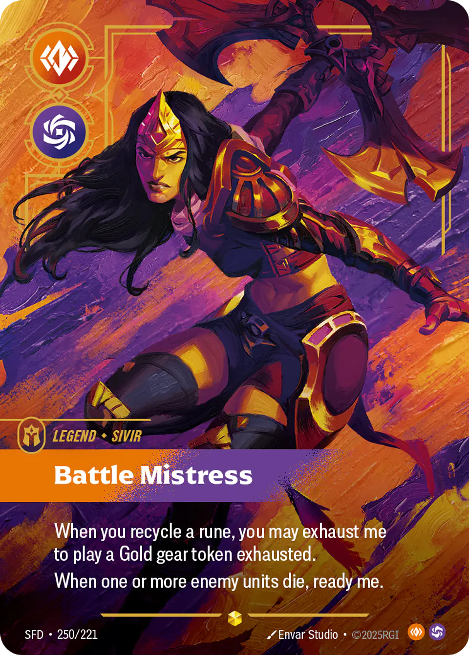 Sivir - Battle Mistress (Overnumbered) 1