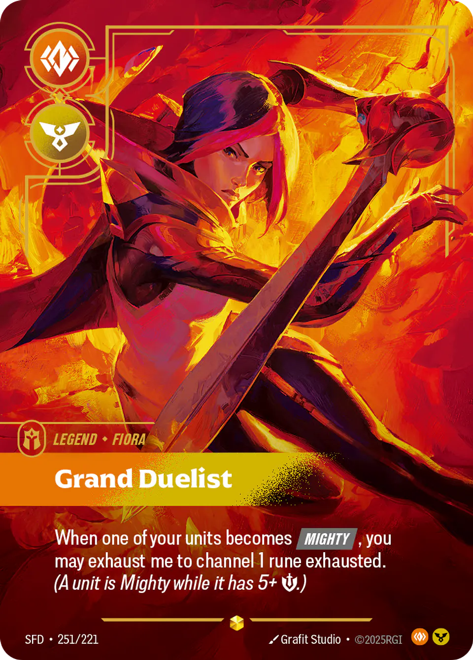 Fiora - Grand Duelist (Overnumbered) 1