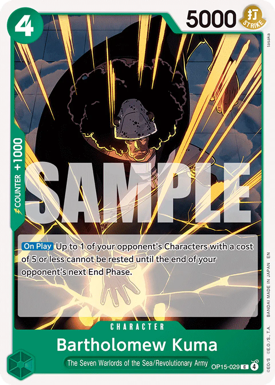 Bartholomew Kuma 1