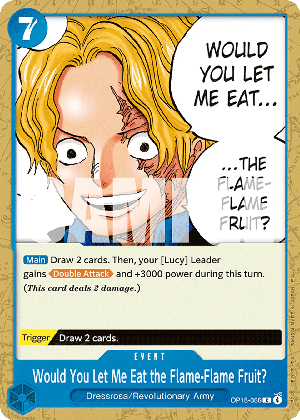 Would You Let Me Eat the Flame-Flame Fruit? 1