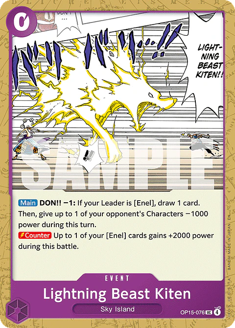 Lightning Beast Kiten