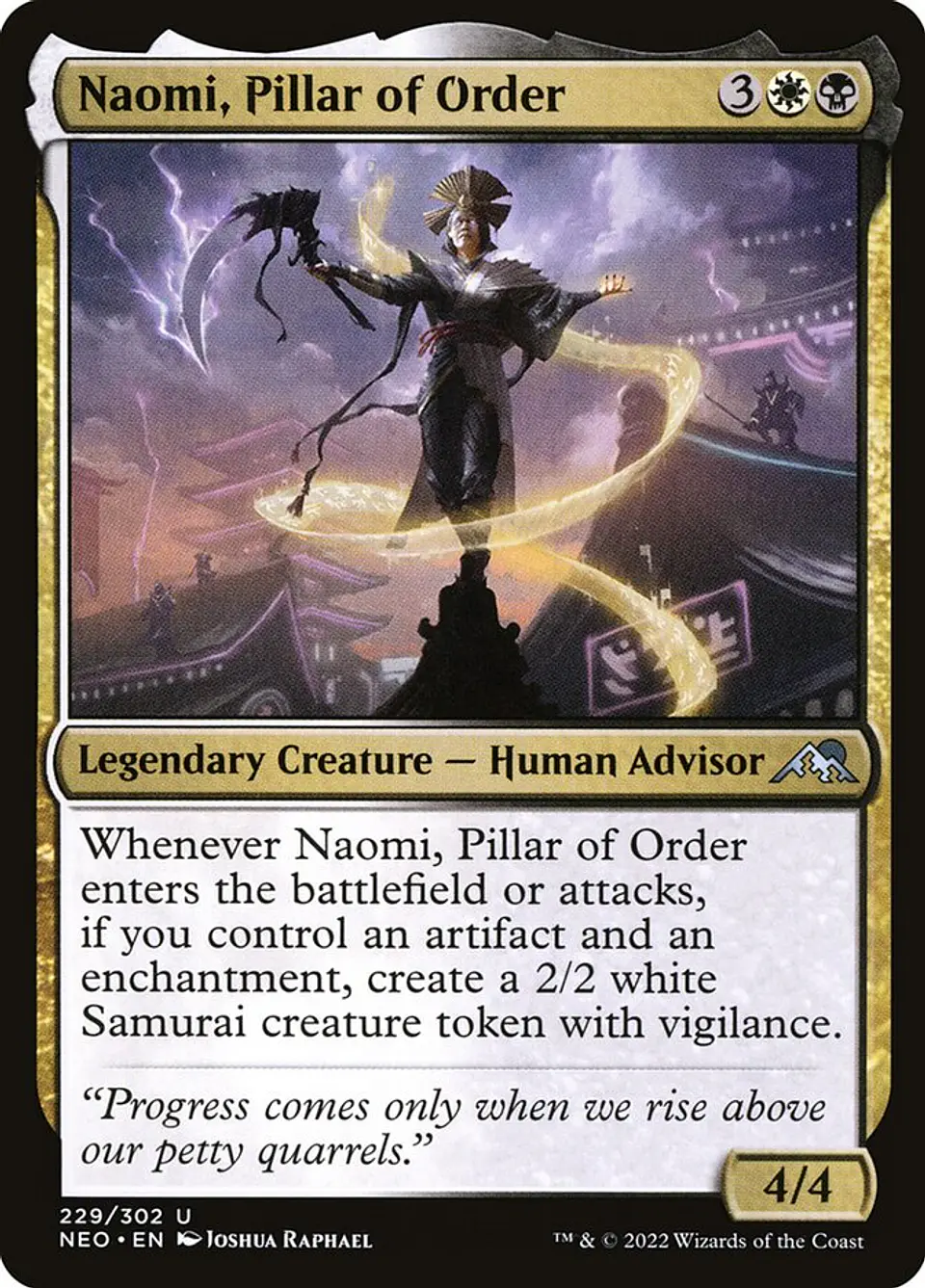 Naomi, Pillar of Order 1