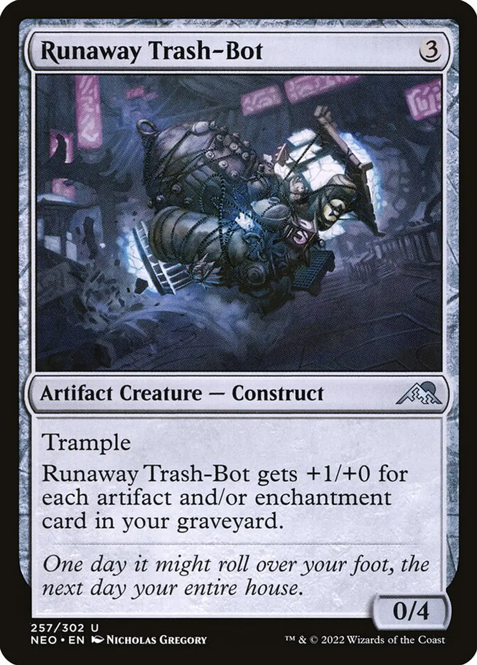 Runaway Trash-Bot 1
