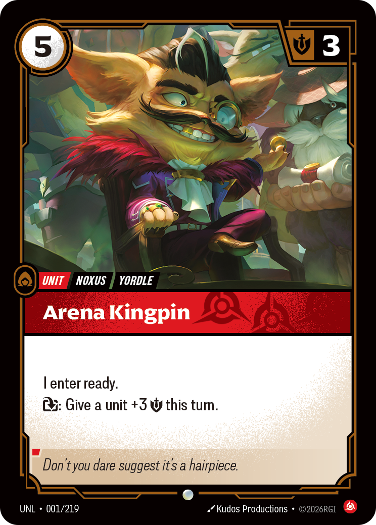 001/219 C Arena Kingpin