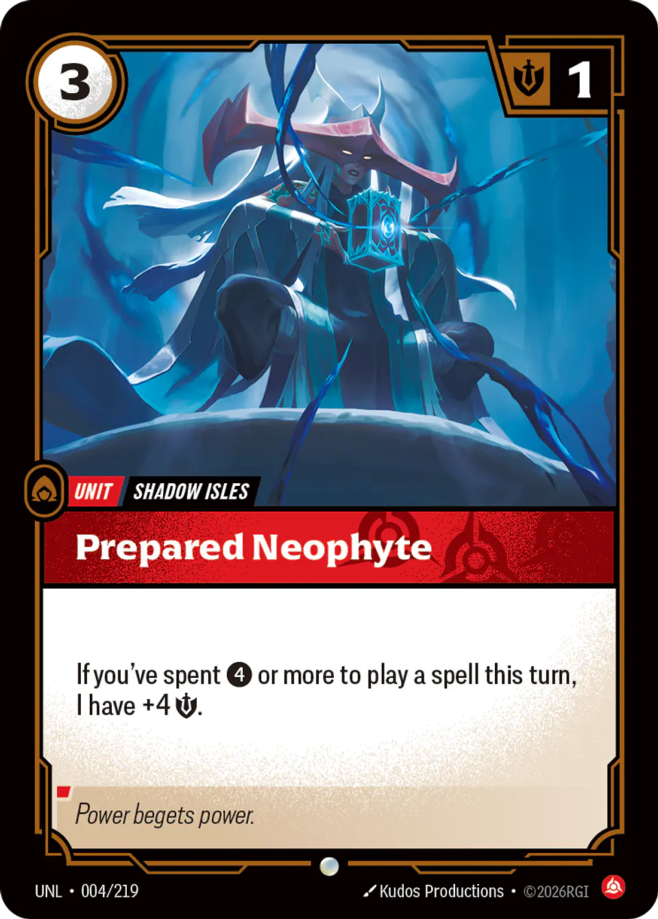Prepared Neophyte 1