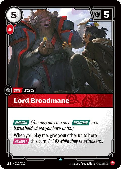 Lord Broadmane