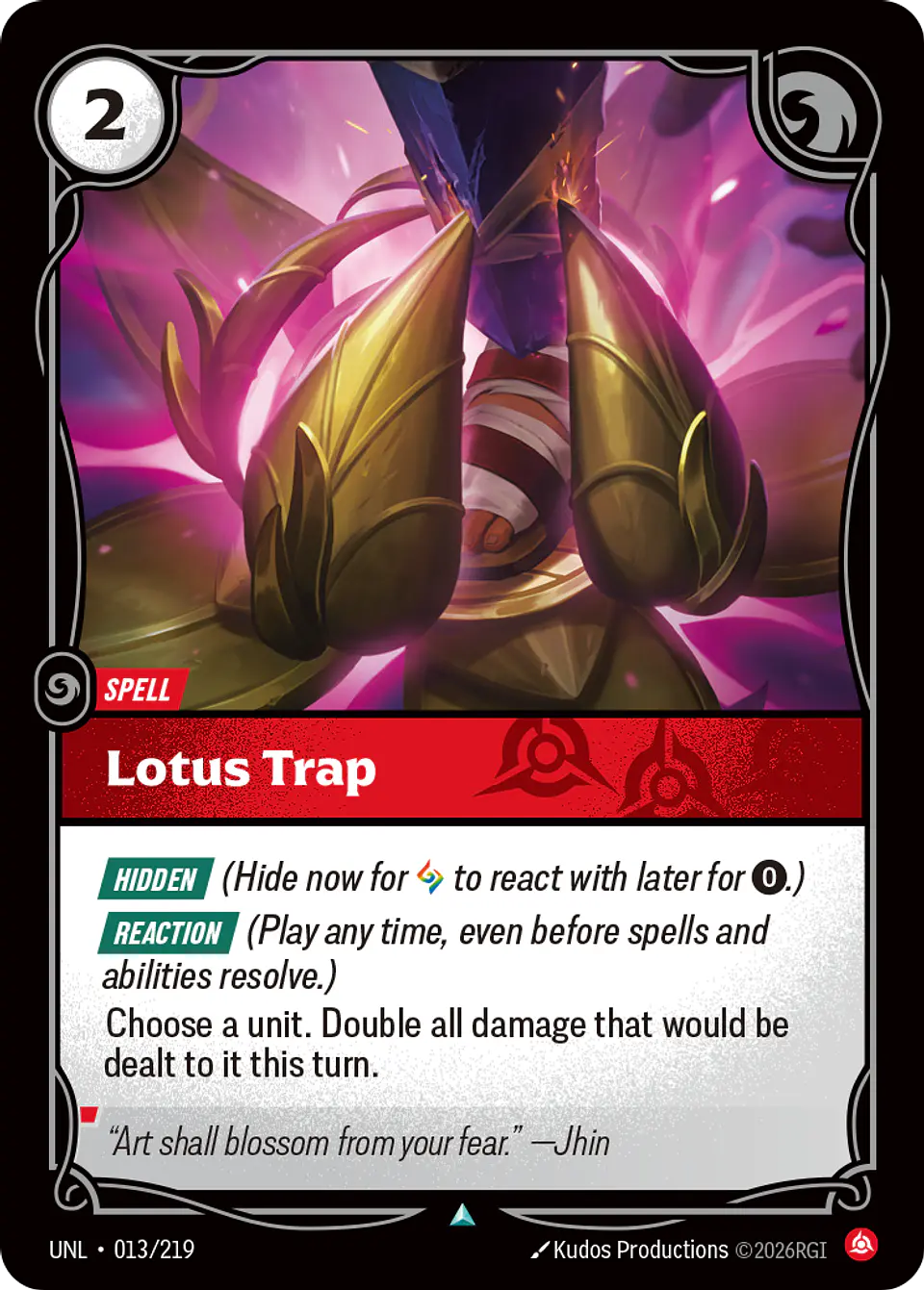 Lotus Trap 1